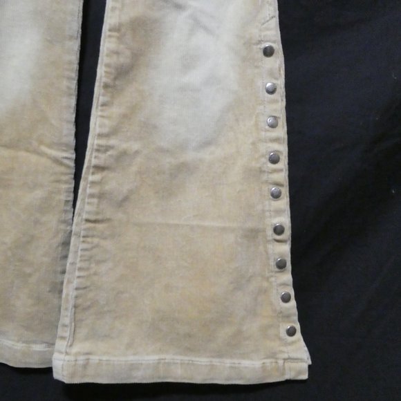 LIQUID JEANS | size 1 | Retro Flared Corduroy / Cords Pants | NWOT - Picture 9 of 16